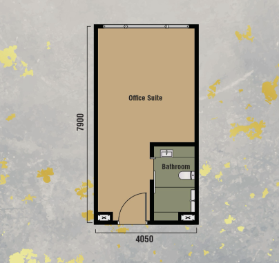 Branniganz Suites- Layout Type C 344sft- Studio unit- Exsim Bukit Bintang